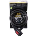 Zapięcie rowerowe Dunlop spiral cable lock 12 mm 150 cm ST 75570 N/A