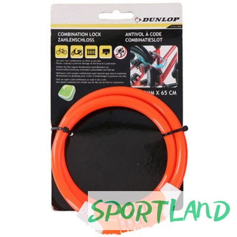 Zapięcie rowerowe szyfrowe Dunlop 2070976 N/A Zapięcie rowerowe szyfrowe Dunlop 2070976 N/A