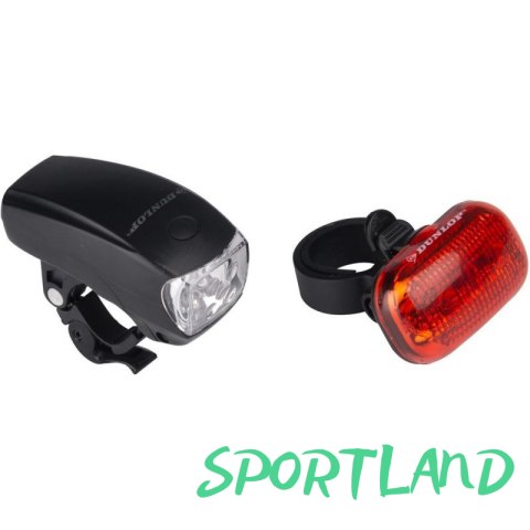 Zestaw lampek rowerowych Dunlop Led 416793 N/A Zestaw lampek rowerowych Dunlop Led 416793 N/A