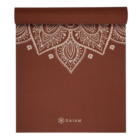 Mata do Jogi Gaiam Intense Rust Sundial Flower 5mm 65733 N/A