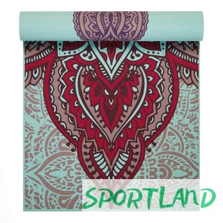 Mata do jogi Gaiam Ara Rouge dwustronna 6 mm 63368 N/A