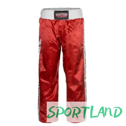 Spodnie Masters SKBP-100W (Wako Apprved) 06805-02M czerwony+XXS Spodnie Masters SKBP-100W (Wako Apprved) 06805-02M czerwony+XXS