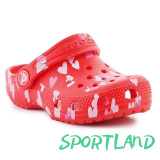 Klapki Crocs Classic Vday Clog T Jr 209755-6ZR EU 27/28