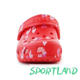 Klapki Crocs Classic Vday Clog T Jr 209755-6ZR EU 27/28