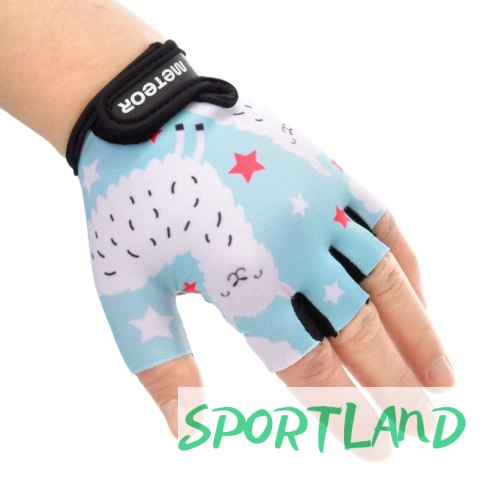 Rękawiczki rowerowe Meteor Kids Alpacas Jr 17393 roz. S uniw Rękawiczki rowerowe Meteor Kids Alpacas Jr 17393 roz. S uniw