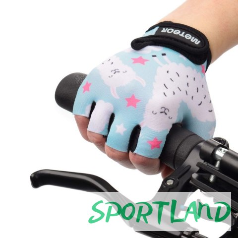 Rękawiczki rowerowe Meteor Kids Alpacas Jr 17393 roz. S uniw Rękawiczki rowerowe Meteor Kids Alpacas Jr 17393 roz. S uniw