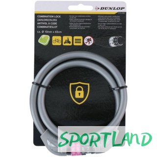 Zapięcie rowerowe Dunlop linka, szyfr 1042510 N/A