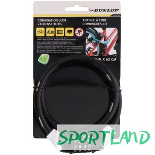 Zapięcie rowerowe Dunlop spiralne na szyfr 1042800 N/A