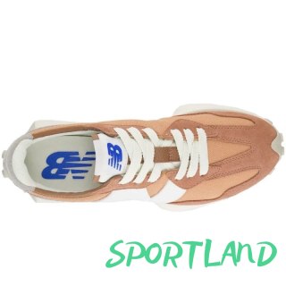 Buty sportowe damskie/męskie New Balance 327 sneakersy zamszowe pomarańczowe (U327CI) 38.0