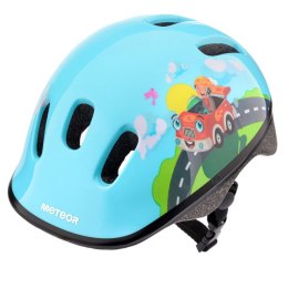 Kask rowerowy Meteor KS06 Firefighter Jr 17440 r. XS 44-48 cm uniw