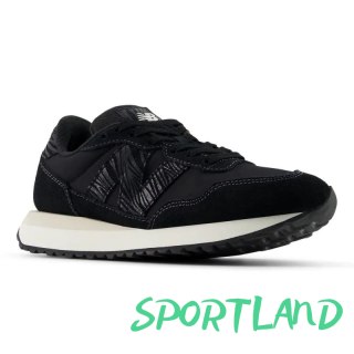 Sneakersy damskie niskie New Balance NB 237 czarne (WS237ABB) 38.0
