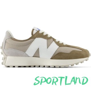 Sneakersy damskie/męskie New Balance 327 buty sportowe zamszowe brązowe (U327CH) 43.0