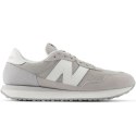 Sneakersy męskie New Balance 237 buty sportowe zamszowe szare (MS237LGG) 44.0