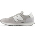 Sneakersy męskie New Balance 237 buty sportowe zamszowe szare (MS237LGG) 44.0