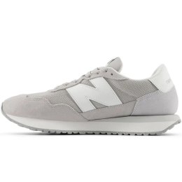 Sneakersy męskie New Balance 237 buty sportowe zamszowe szare (MS237LGG) 44.0