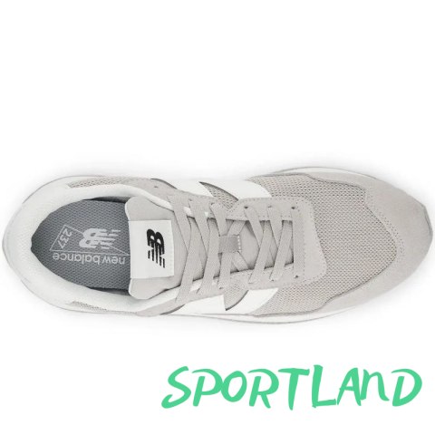 Sneakersy męskie New Balance 237 buty sportowe zamszowe szare (MS237LGG) 44.0 Sneakersy męskie New Balance 237 buty sportowe zamszowe szare (MS237LGG) 44.0