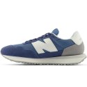 Sneakersy męskie New Balance 237 zamszowe buty sportowe niebieskie (MS237LBW) 44.0