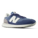 Sneakersy męskie New Balance 237 zamszowe buty sportowe niebieskie (MS237LBW) 44.0