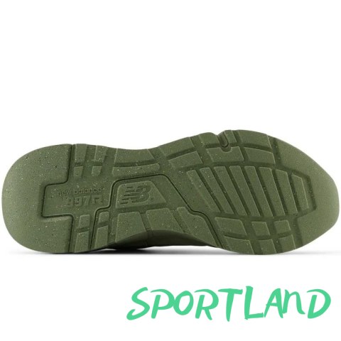 Sneakersy męskie New Balance 997 buty sportowe zamszowe lifestylowe zielone (U997RMF) 45.0