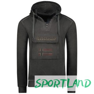 Bluza Geographical Norway Gymclass EO Tiedye Badge M WU8270H-GNO-BLACK M