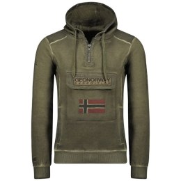 Bluza Geographical Norway Gymclass EO Tiedye Badge M WU8270H-GNO-KAKI L