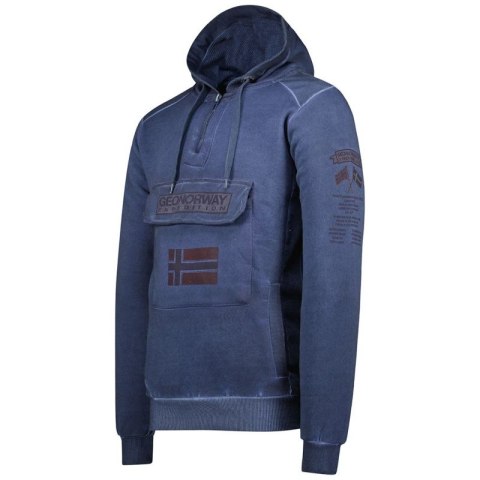 Bluza Geographical Norway Gymclass EO Tiedye Badge M WU8270H-GNO-NAVY L Bluza Geographical Norway Gymclass EO Tiedye Badge M WU8270H-GNO-NAVY L