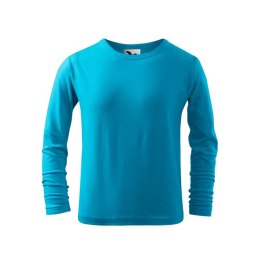 Koszulka Malfini Fit-T LS Jr MLI-12144 turkus 134 cm/8 lat