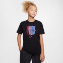 Koszulka Nike FC Barcelona Crest Tee Jr FZ0034-010 L (147-158)
