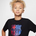 Koszulka Nike FC Barcelona Crest Tee Jr FZ0034-010 L (147-158)