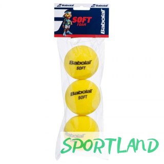 Piłki tenisowe Babolat Soft Foam 3szt 501058 N/A