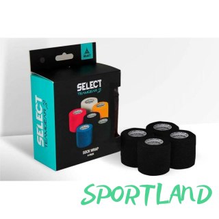 Taśma do getr Select 4/pack 5 cm x 4,5 m T26-17705 Czarny