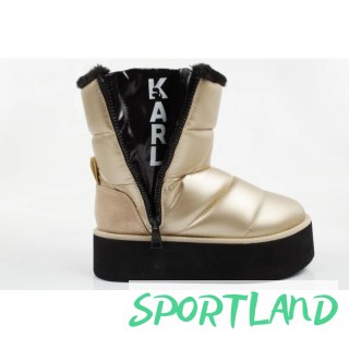 Buty, śniegowce Karl Lagerfeld Thermo W KL48554HGD 38