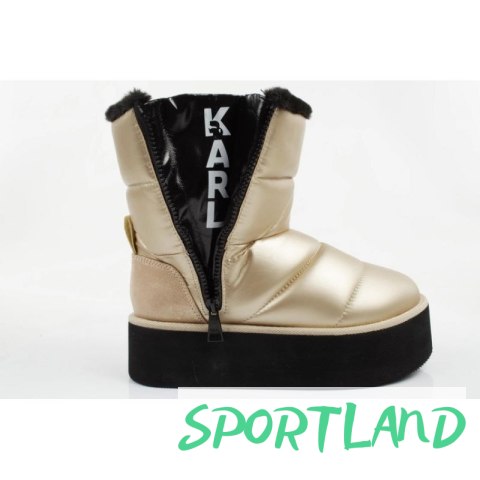 Buty, śniegowce Karl Lagerfeld Thermo W KL48554HGD 40 Buty, śniegowce Karl Lagerfeld Thermo W KL48554HGD 40