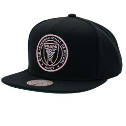 Czapka z daszkiem Mitchell & Ness Snapback NBA Inter Miami 6HSSDHS8445-IMCBLCK OSFM