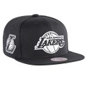 Czapka z daszkiem Mitchell & Ness Snapback NBA Los Angeles Lakers HS8547-LALBLCK OSFM