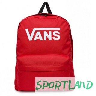 Plecak Vans Old Skool Print Backpack VN000H50IZQ1 czerwony