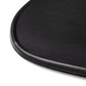 Ergonomiczna podkładka pod mysz i nadgarstek żelowa eco skóra duża antypoślizgowa - czarna