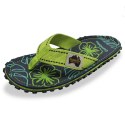 Japonki Gumbies Islander Flip-Flops Lime Hibiscus GU-FFISL148 40 Japonki Gumbies Islander Flip-Flops Lime Hibiscus GU-FFISL148 40
