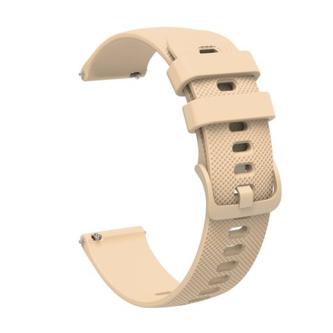 Pasek silikonowy do smartwatcha Huawei Watch GT2/GT3 42mm - beżowy Pasek silikonowy do smartwatcha Huawei Watch GT2/GT3 42mm - beżowy