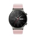 Pasek silikonowy do zegarka Huawei Watch GT 2/3/4/2 Pro/3 Pro/4 Pro/GT 2e 46mm - pudrowy