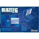 Pokrowiec na rzutki Harrows Blaze Pro 6 Case N/A