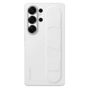 Etui silikonowe Samsung Standing Grip Case z uchwytem podstawką do Samsung Galaxy S25 Ultra - białe
