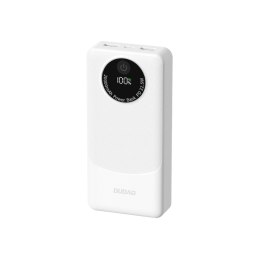 Powerbank K12 10000mAh USB-A USB-C PD22.5W - biały