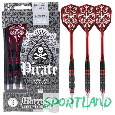 Rzutki Harrows Pirate Softip HS-TNK-000013416 16 gK Rzutki Harrows Pirate Softip HS-TNK-000013416 16 gK