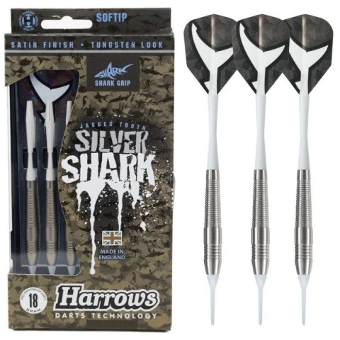 Rzutki Harrows SIilver Shark Softip HS-TNK-000013223 18 gR B. Rzutki Harrows SIilver Shark Softip HS-TNK-000013223 18 gR B.