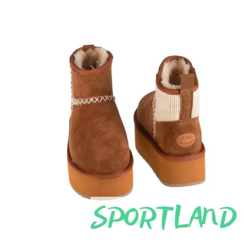 Buty EMU Australia Stinger Knit Flatform W W13143-CHES 38 Buty EMU Australia Stinger Knit Flatform W W13143-CHES 38