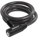 Zapięcie rowerowe Gerda linka, korpus okrągły, Flex 1000/8K OSFL010000806K2ZP N/A