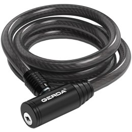 Zapięcie rowerowe Gerda linka, korpus okrągły, Flex 1000/8K OSFL010000806K2ZP N/A