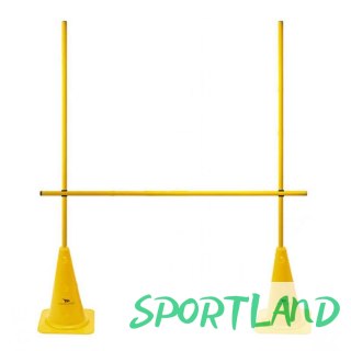 Płotek, płotki z regulowaną wysokością- laska + podstawka Yakimasport 100092 N/A