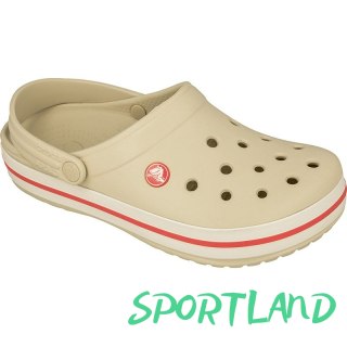 Klapki Crocs Crocband W 11016 beżowe 36-37